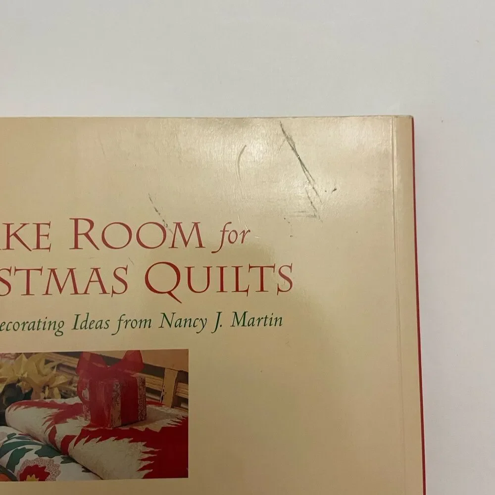 Make Room for Christmas Quilts by Nancy J. Martin (2002, Trade Paperback)